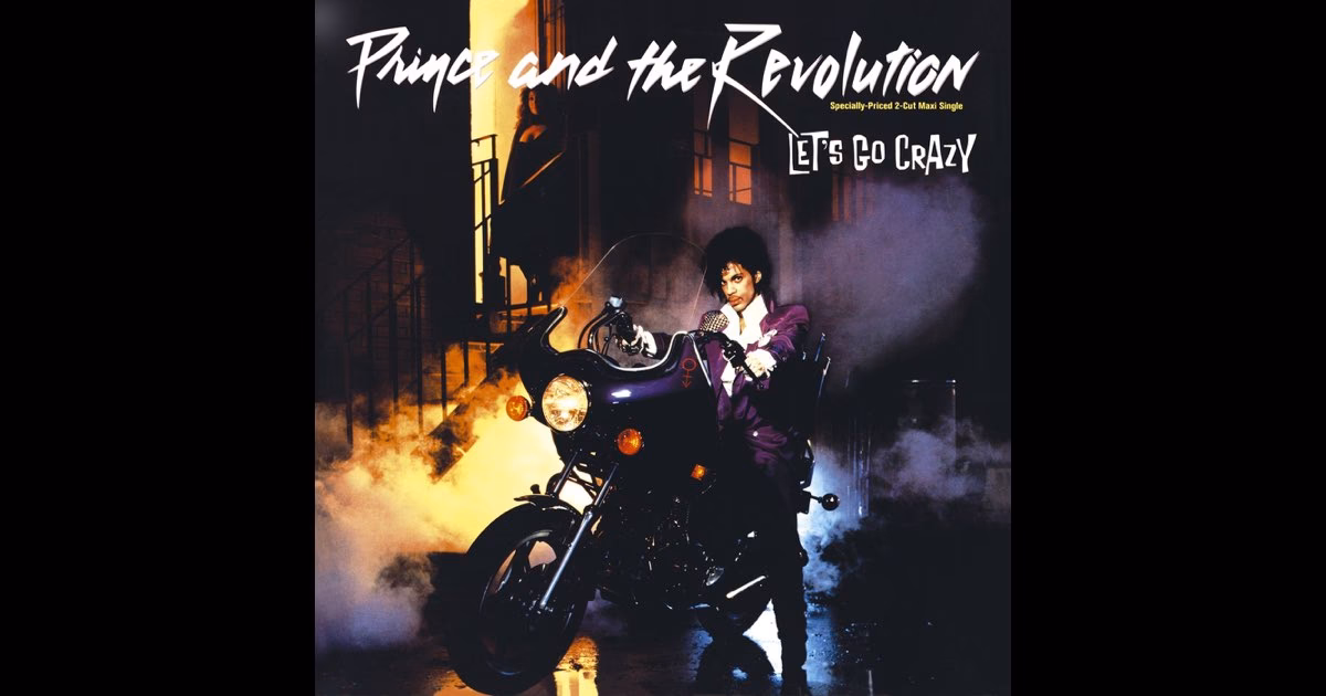 When was 'Let's Go Crazy' by Prince released?