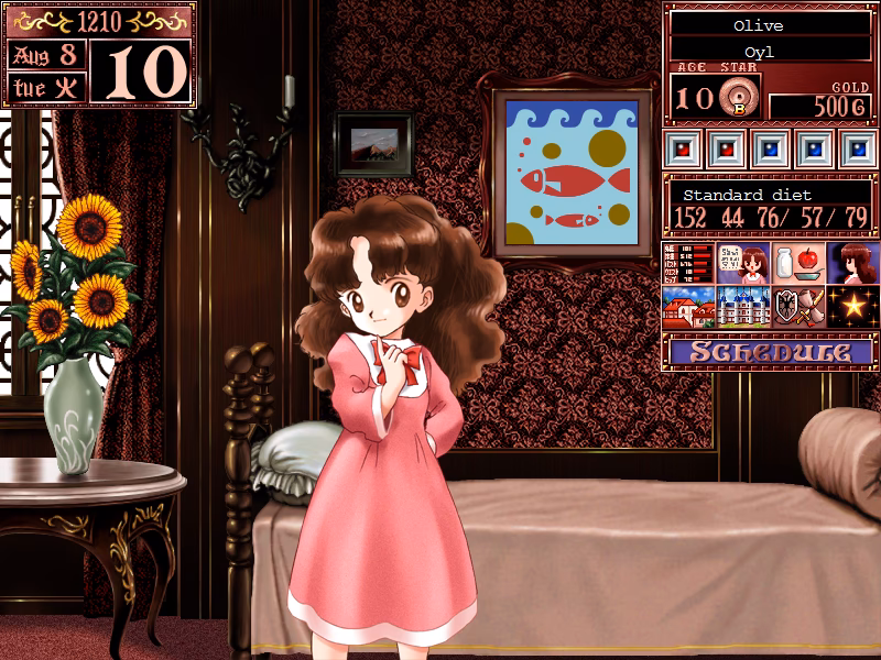 How does Princess Maker 1 work?