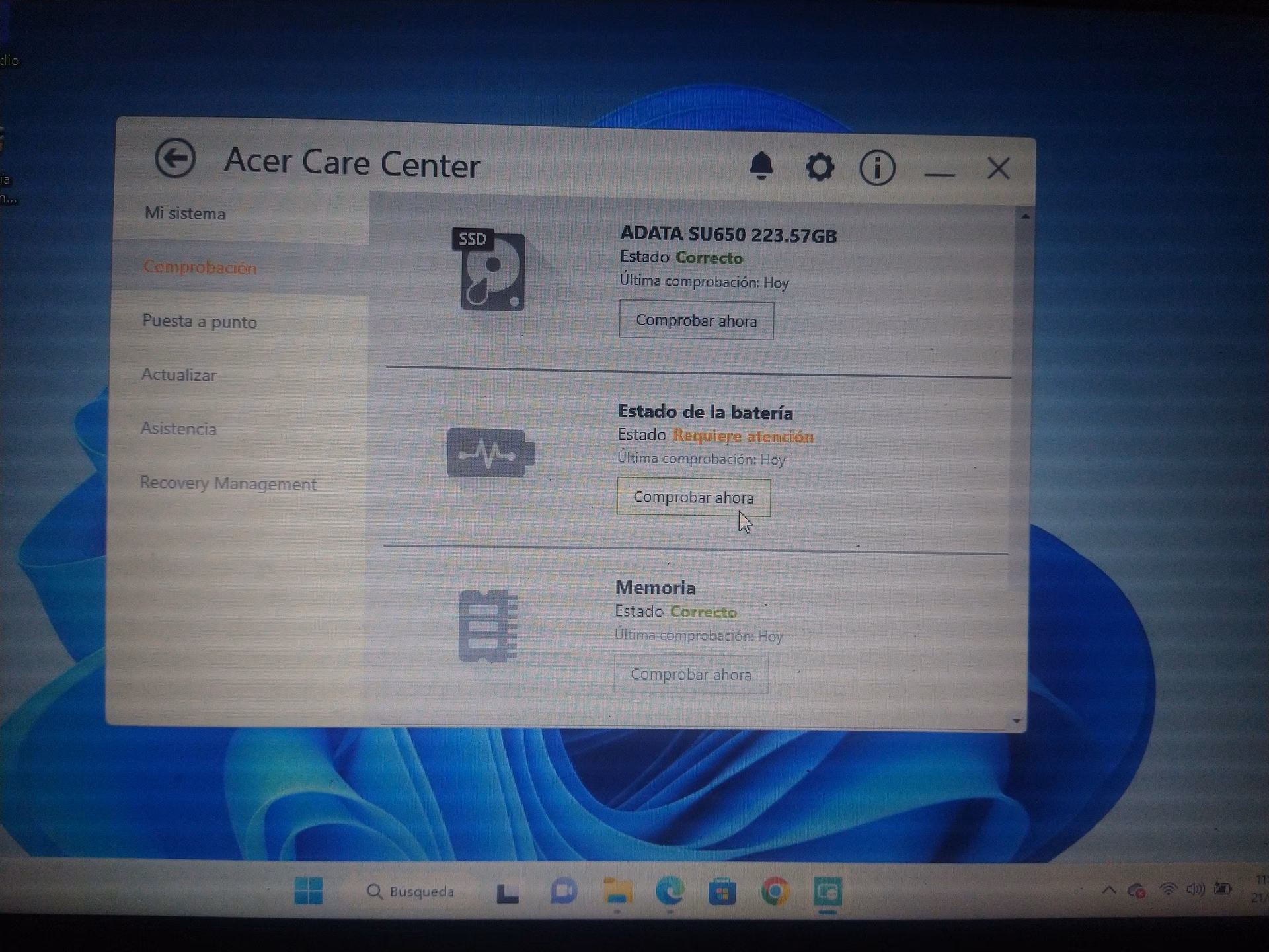 ¿Qué puede causar que la computadora portátil Acer no encienda?