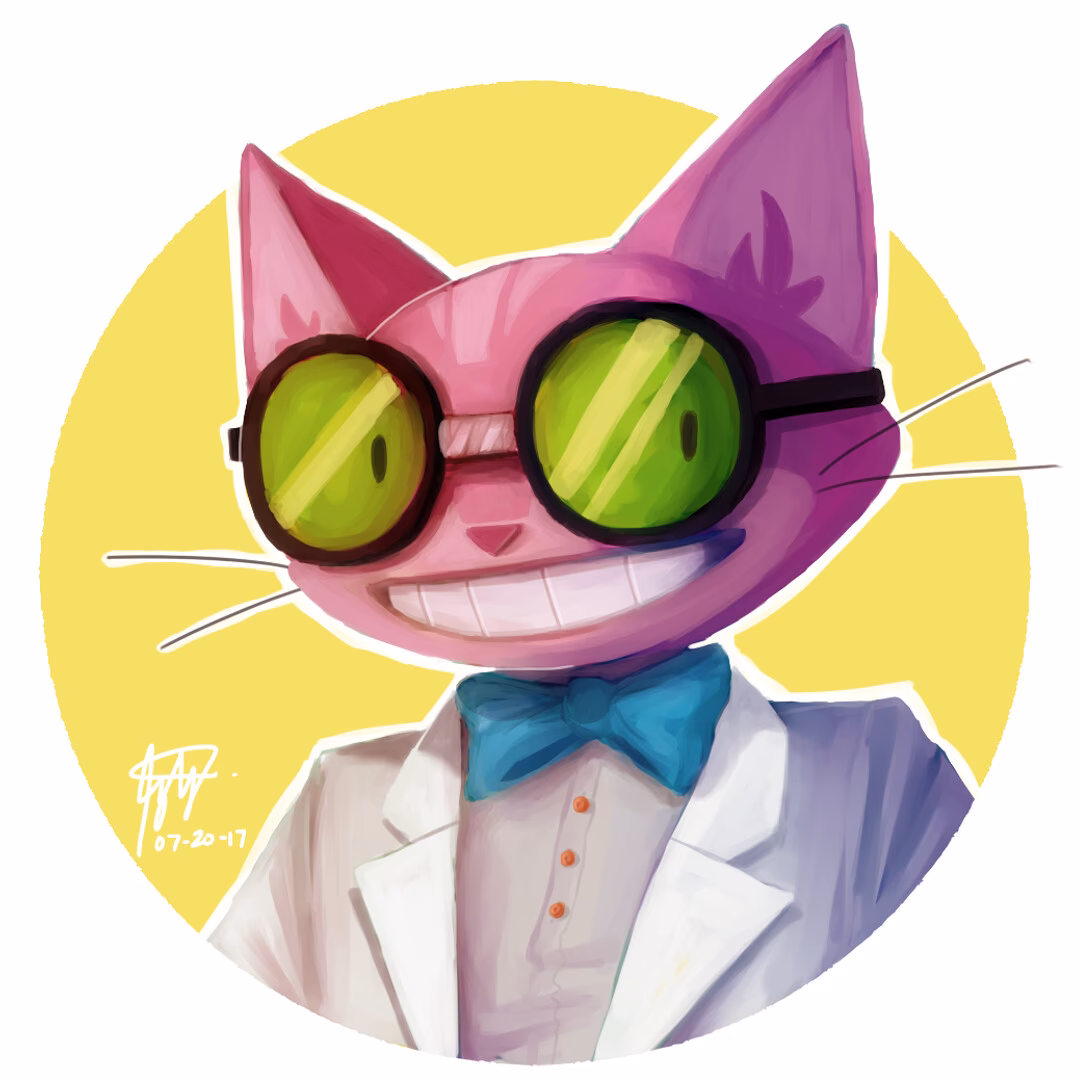 What does Professor Genki look like?