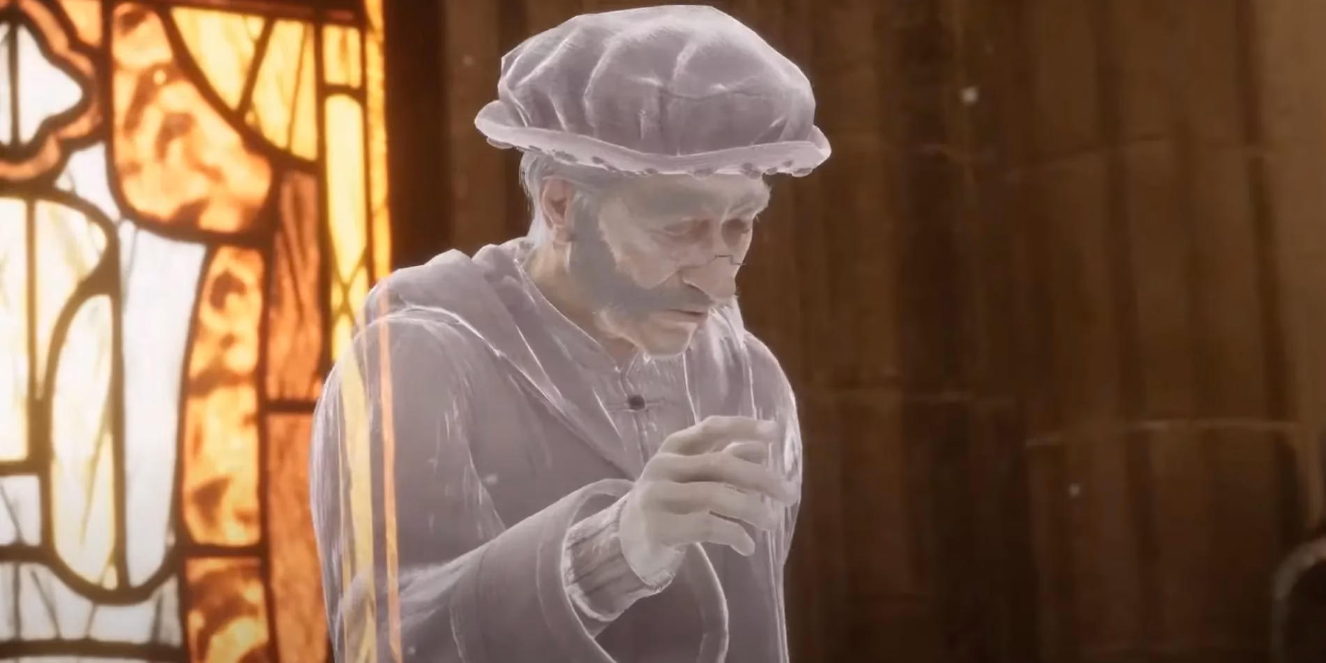 Who was Professor Binns in Hogwarts?