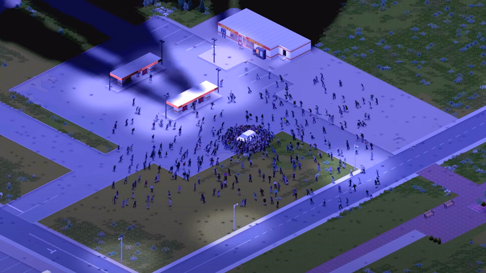How do you survive a zombie horde?