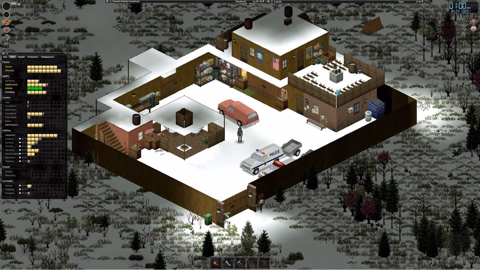 ¿Cuánto espacio necesita Project zomboid para PC?