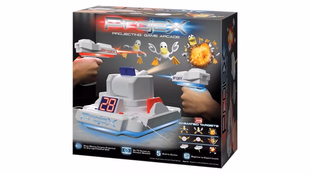 What are interactive projector games?