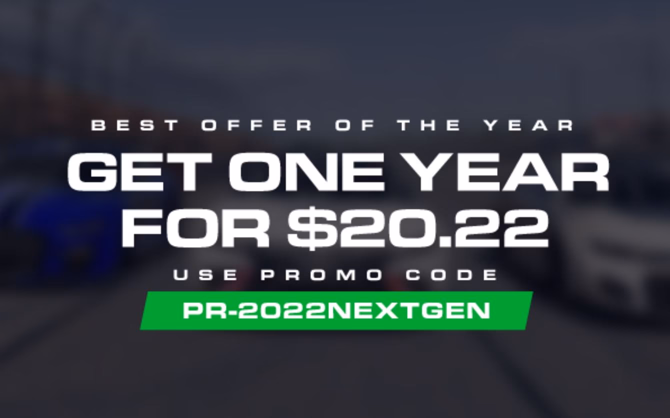 How do I get 15% off iRacing products?