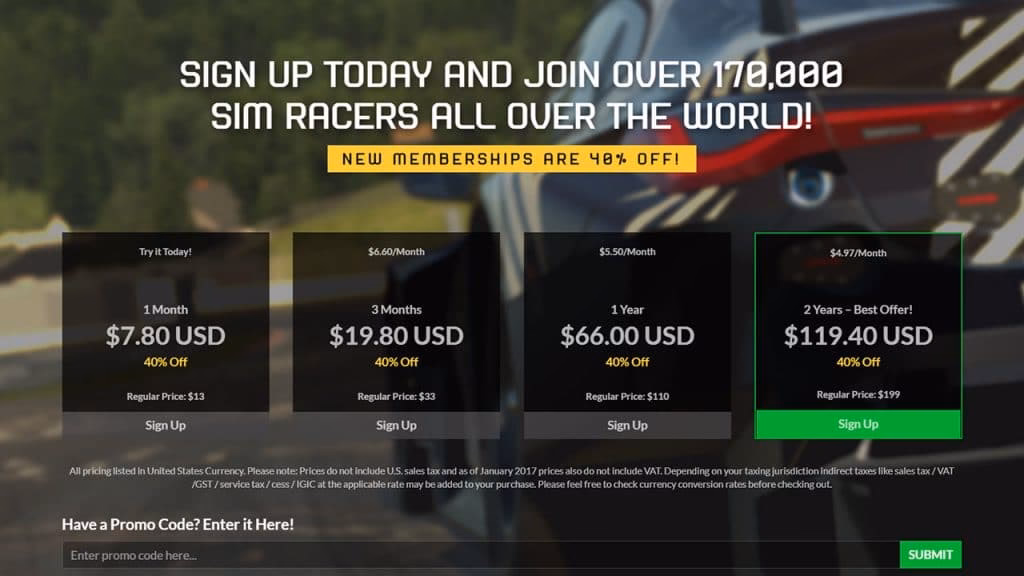 What are the best iRacing promo codes in August 2025?