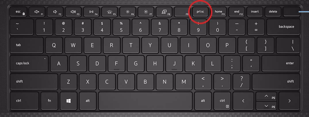 Does pressing PrtScr print the screen?