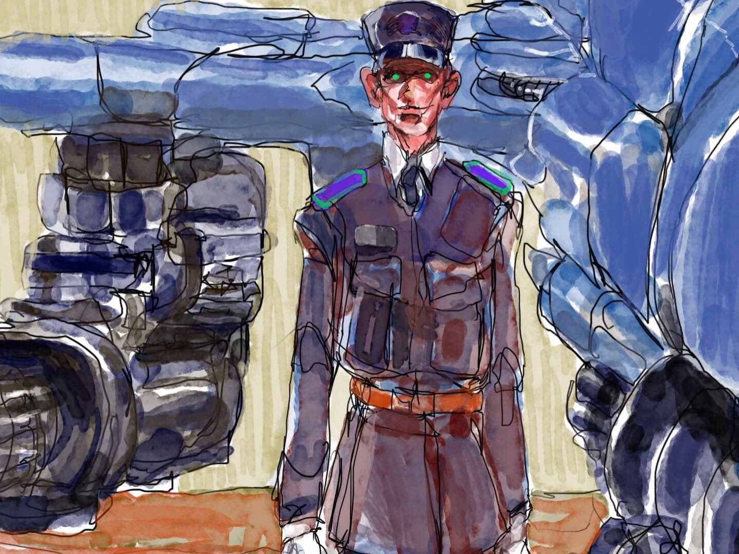 Is Psycho patrol R A first-person shooter?