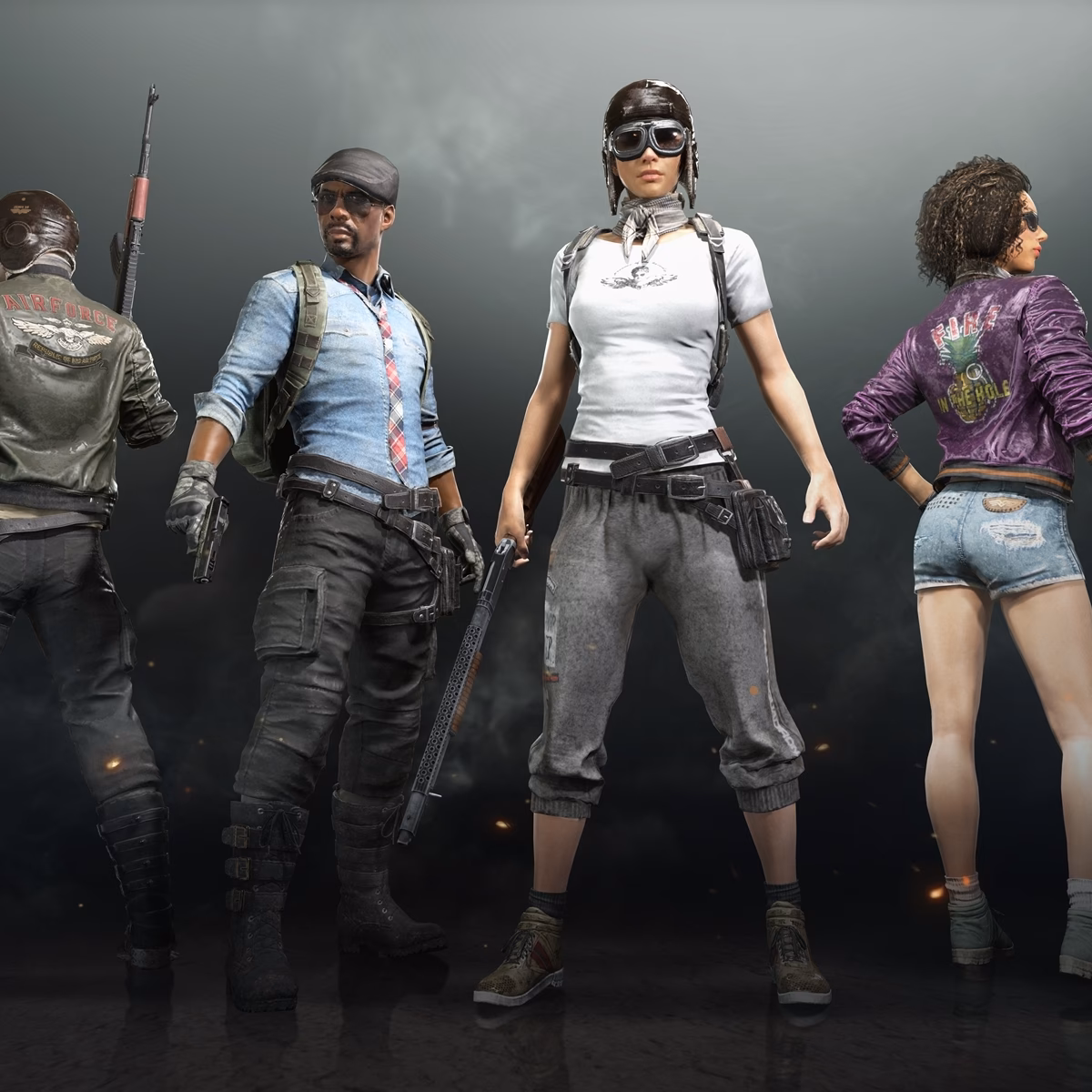How many new weapon skins are there in PUBG?