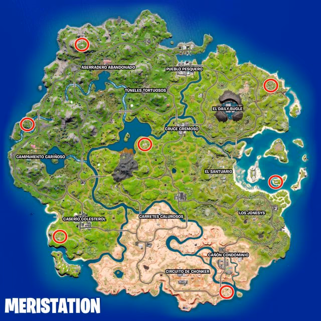 ¿Cómo visitar cofres en puestos remotos o avanzada de criomando en Fortnite?