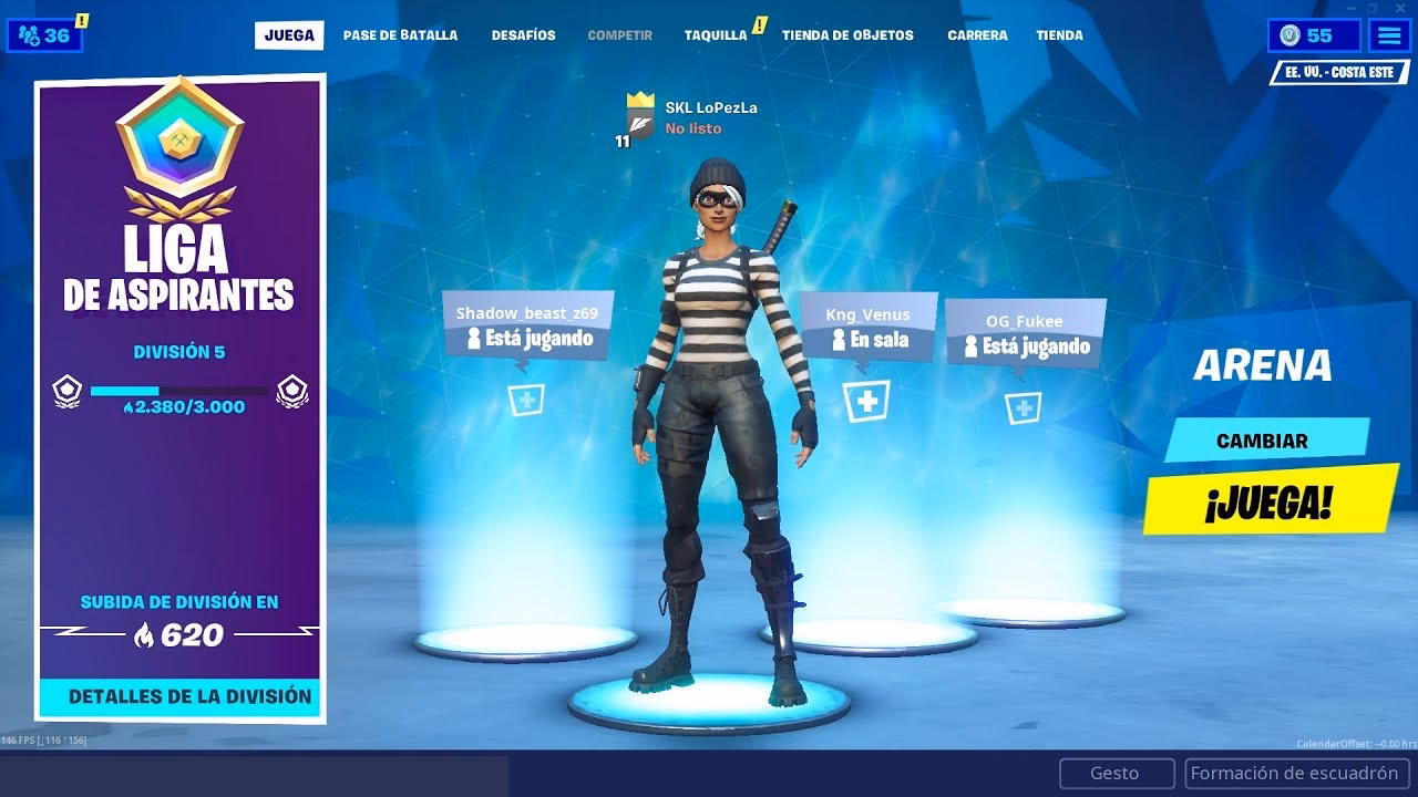 ¿Qué objetos no están en arena Fortnite?