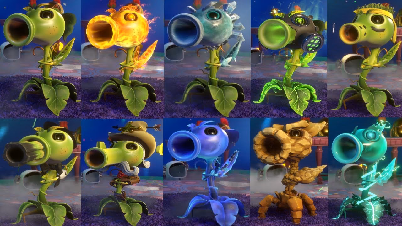 What is a plasma pea in Plants vs Zombies 2?