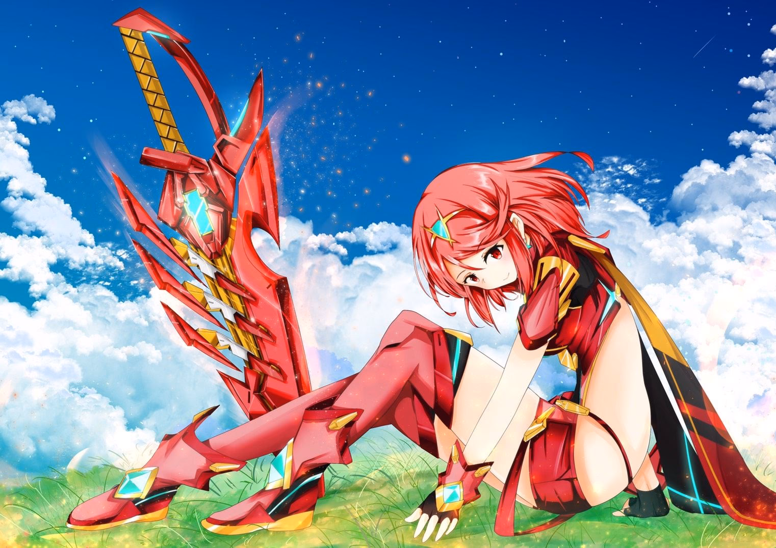 Does Xenoblade have Pyra?