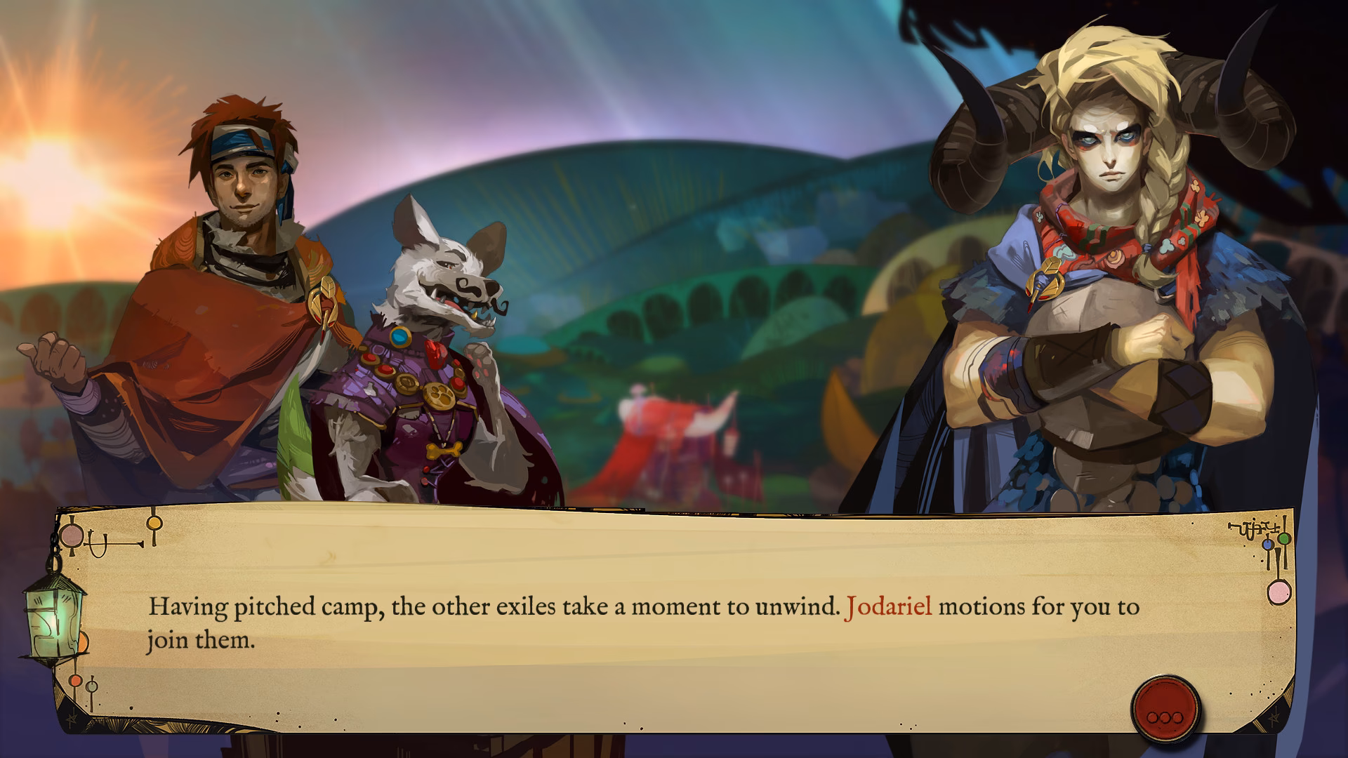 Is pyre a party based RPG?