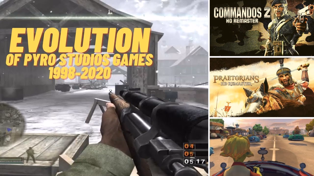 ¿Cuántos juegos de Pyro Studio hay?