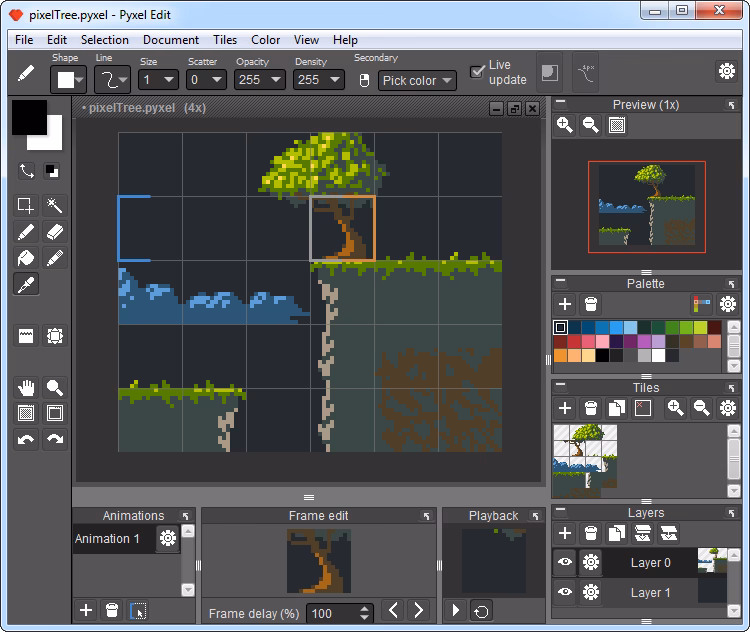 How do I start pyxel editor?
