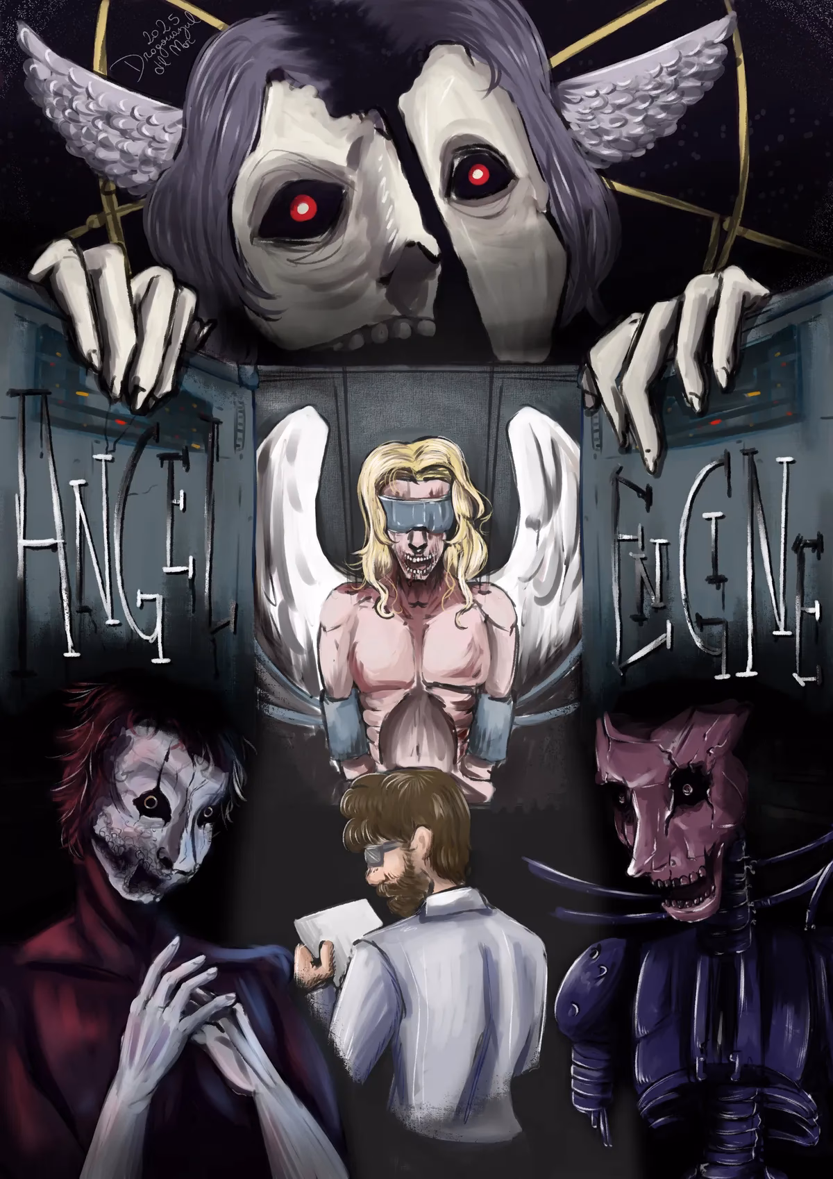 ¿Qué hizo Angel Engine antes de subido contenido sobre anime?