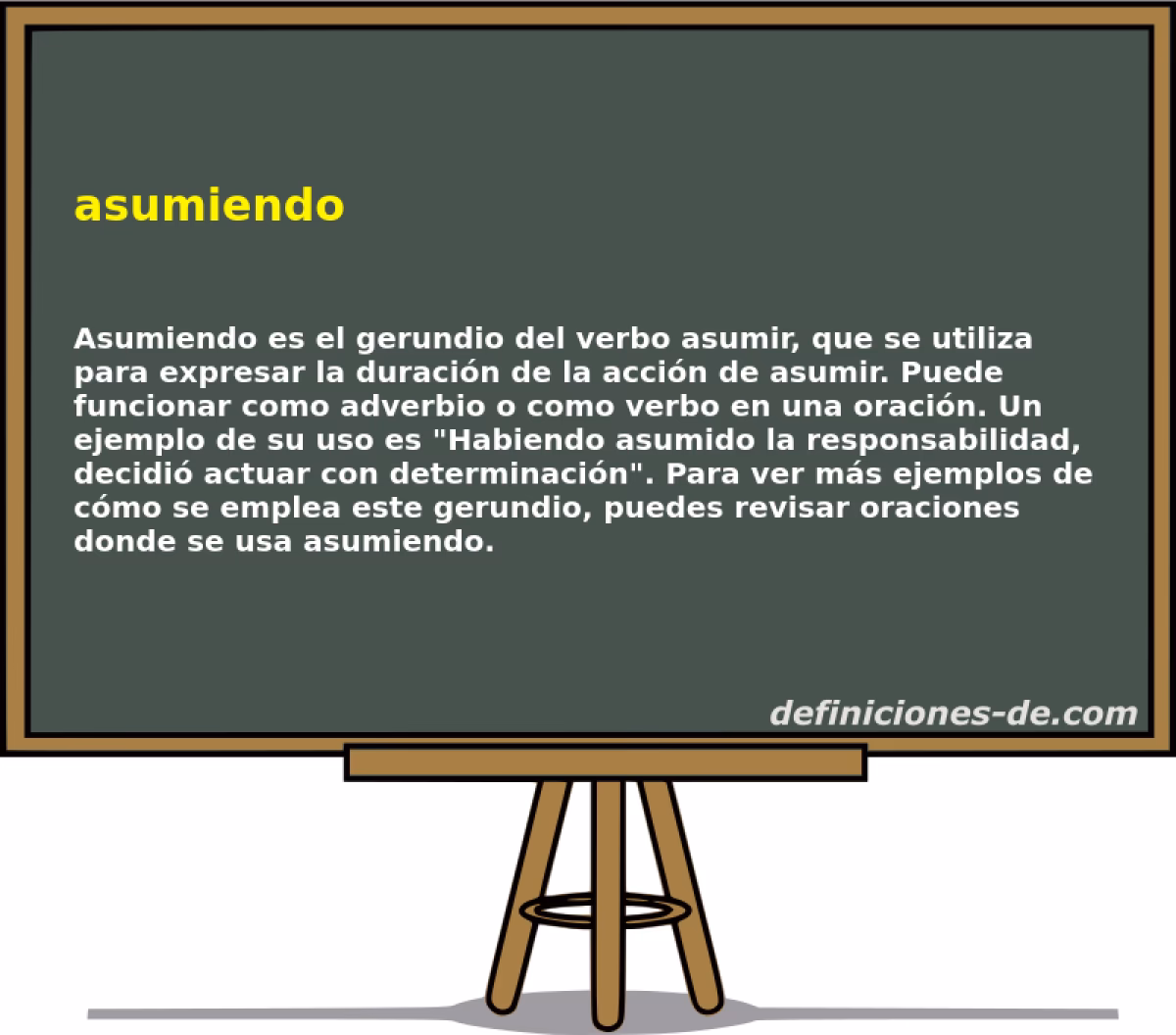 ¿Qué son las asumidas como sinónimos?