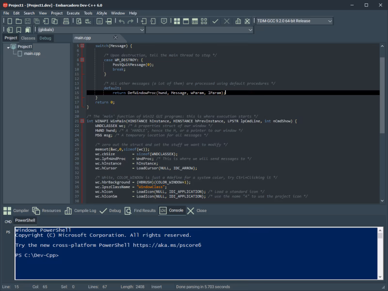 ¿Qué es el lenguaje de programación Dev C++?