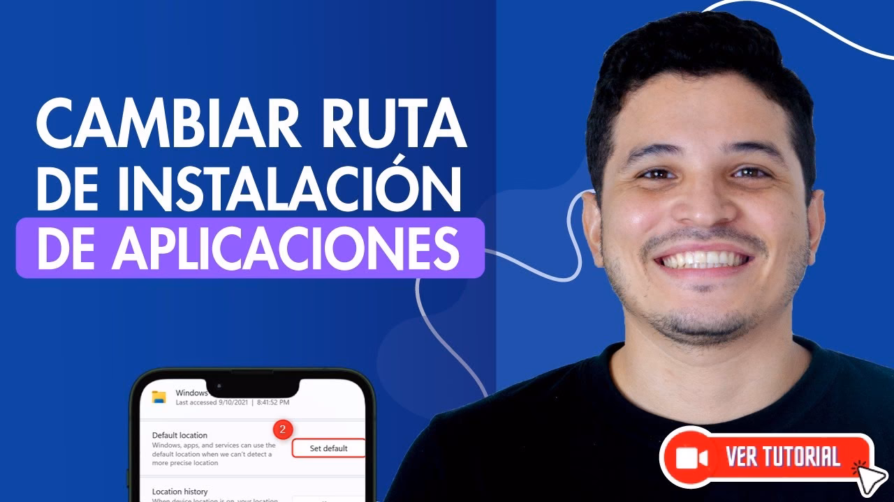 ¿Cuál es la ruta de instalación de un programa?