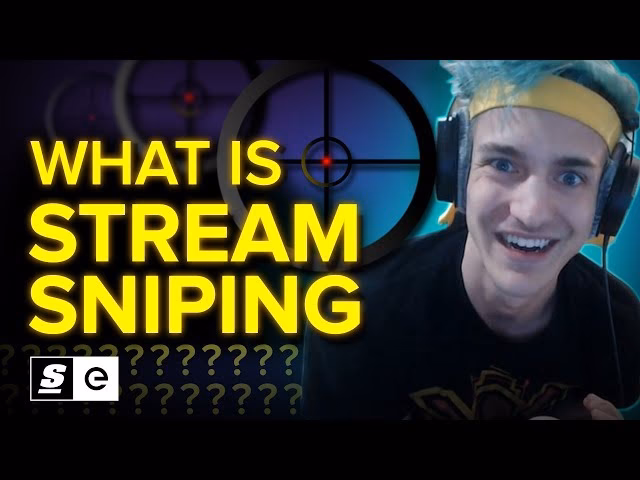 ¿Qué es stream sniping?
