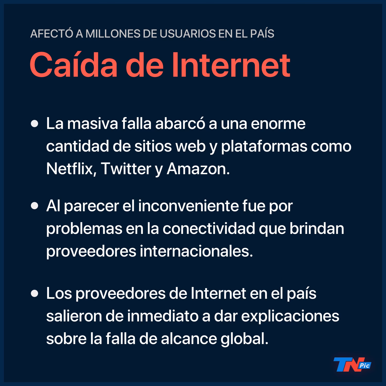 ¿Cuáles son los problemas de Internet en Argentina?
