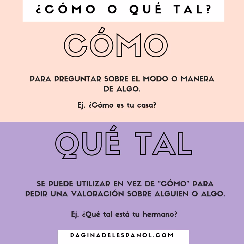 ¿Qué es Qué tal?
