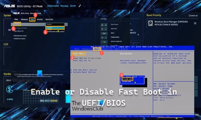 How to enable fast boot in Windows 10?