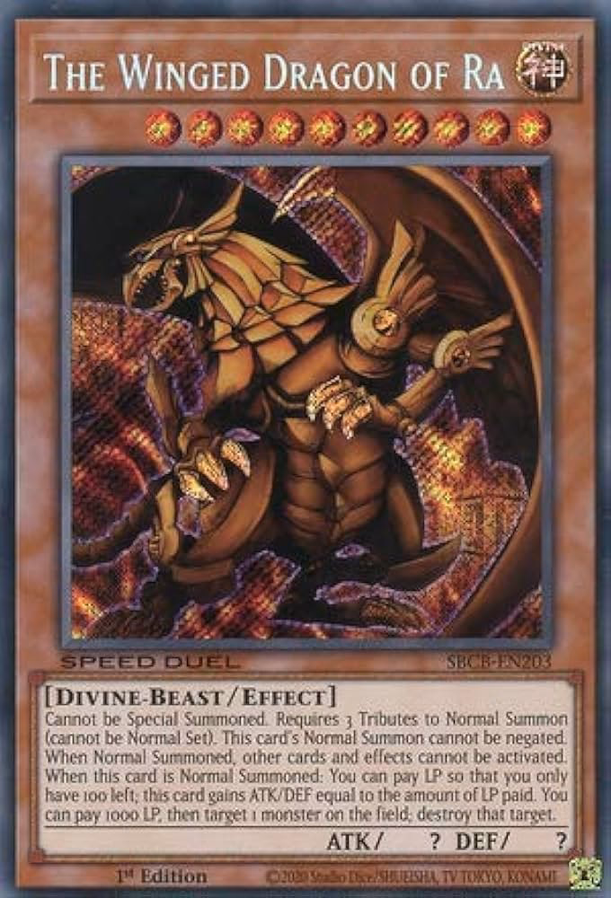 Can a winged dragon of Ra Be Normal Summoned/set?