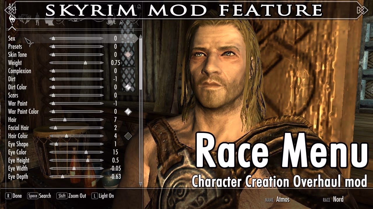 How do I install a racemenu mod?