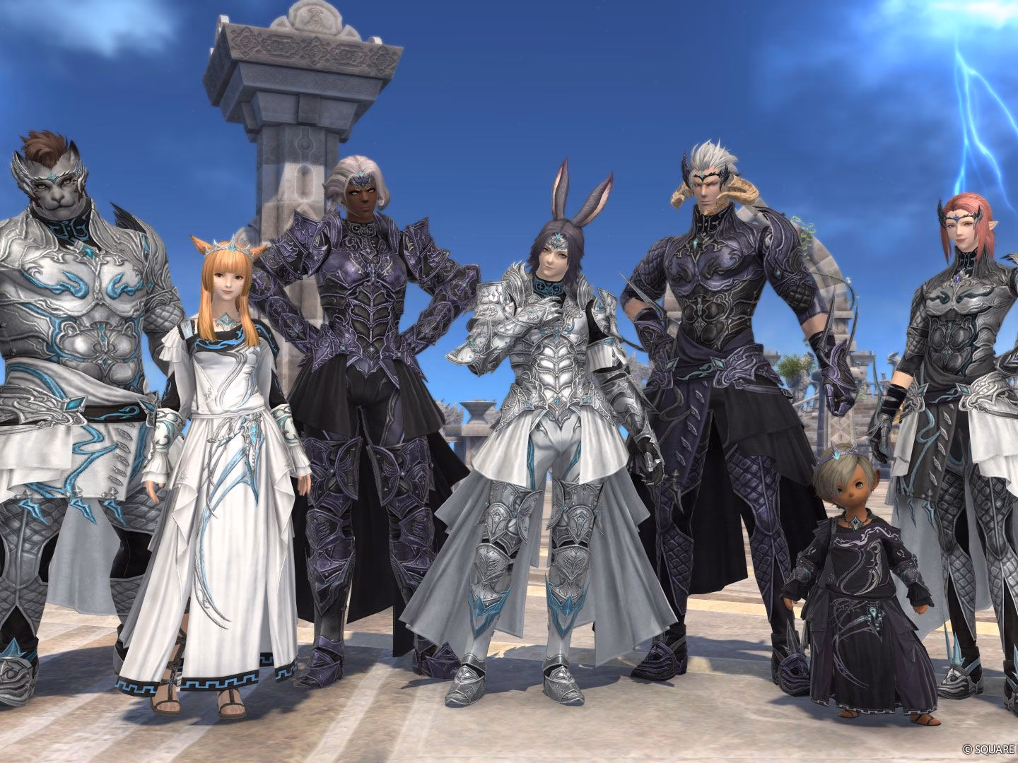 How many races are there in Final Fantasy XIV?