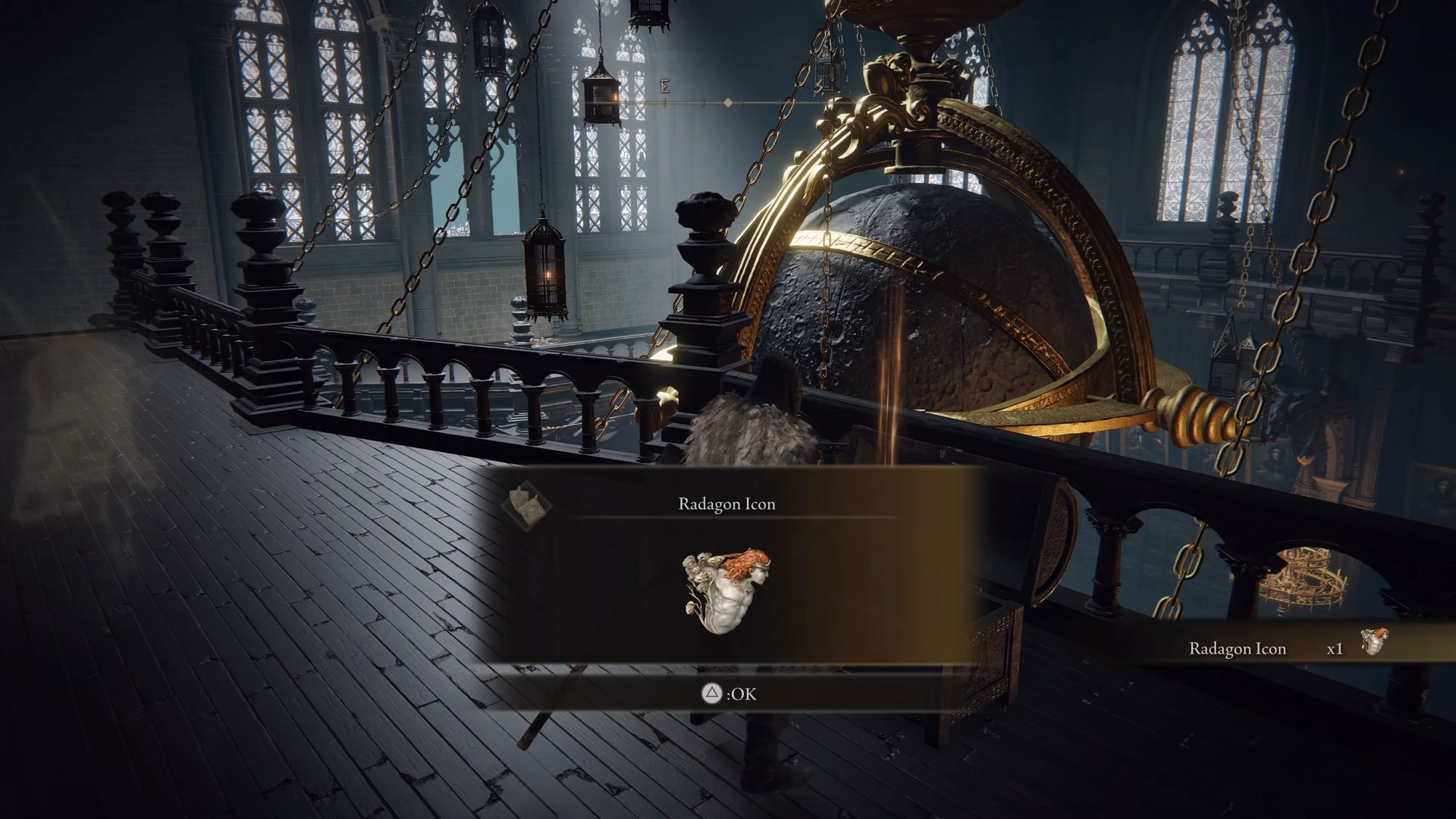 Where is the Radagon icon?