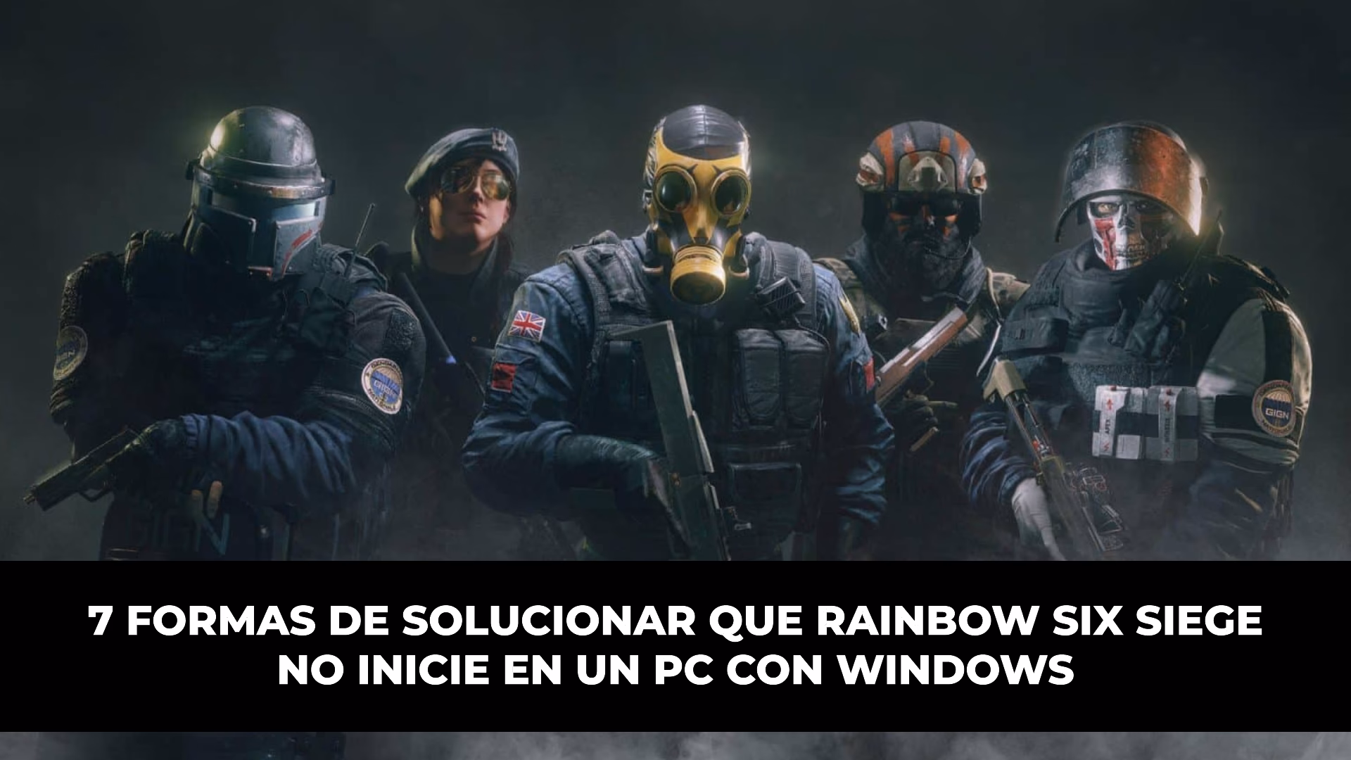 ¿Cómo solucionar el problema de superposición en Rainbow Six Siege?