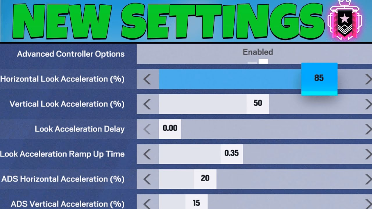 What are Rainbow Six Siege pro settings?