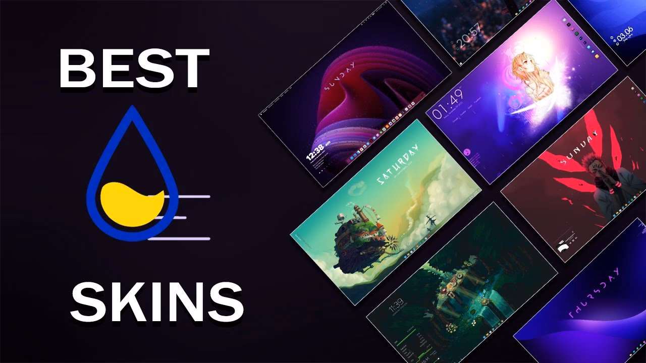 What are Rainmeter skins?