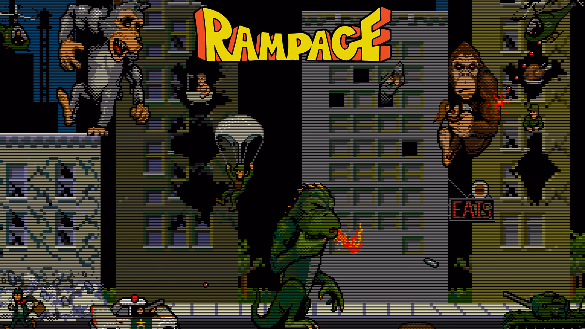Is Rampage a lizard game?