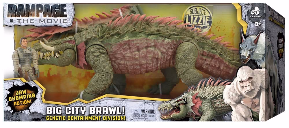 Is Lizzie better than George in Rampage Total Destruction?