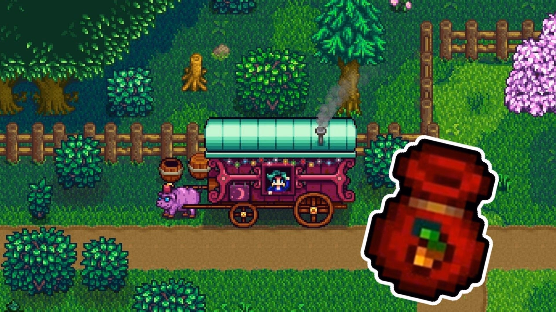 How do I plant rare seeds in Stardew Valley?