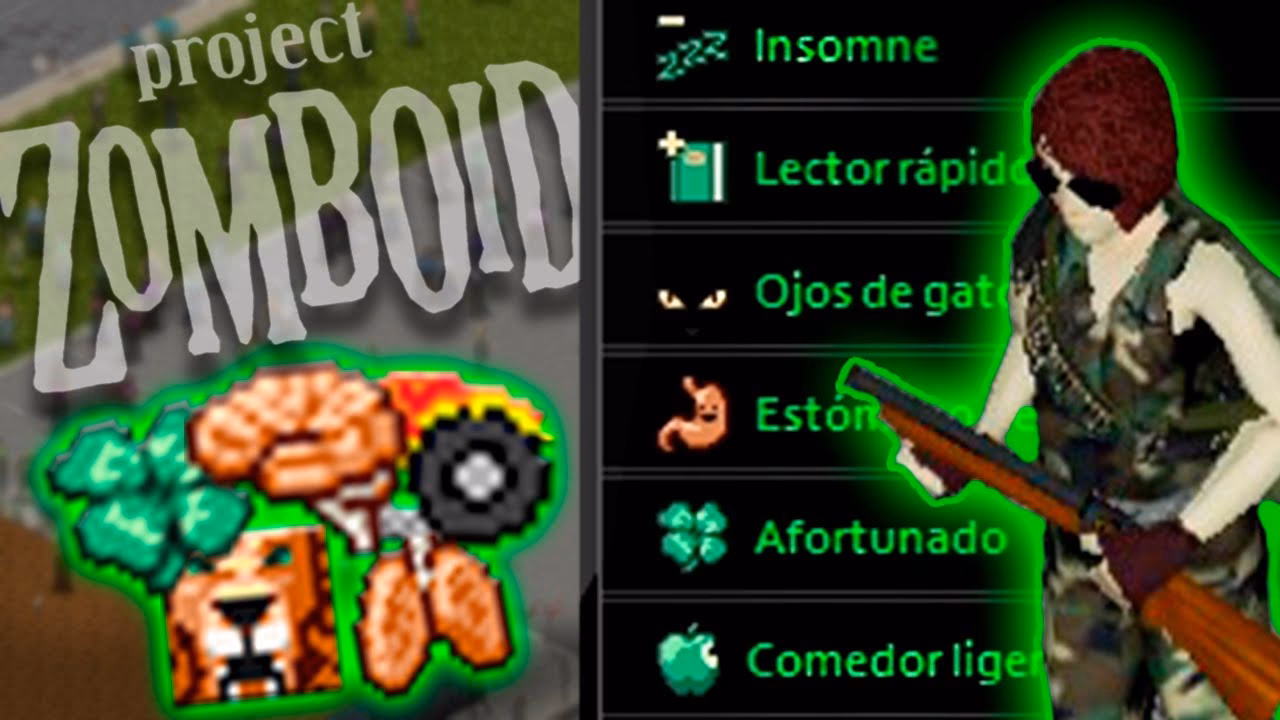 ¿Cuáles son los mejores rasgos iniciales positivos para Project zomboid?