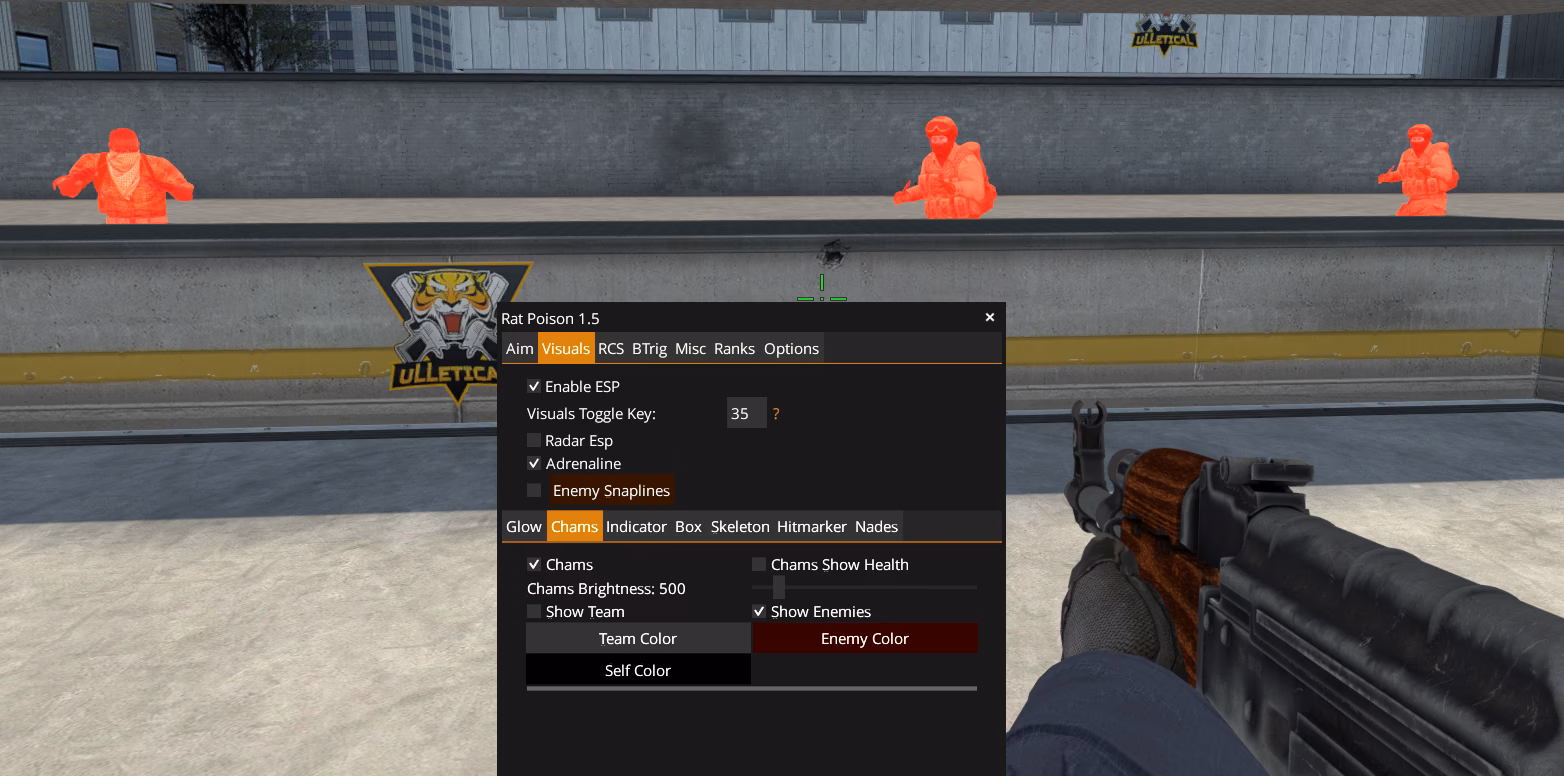 Is rat poison VAC detected?