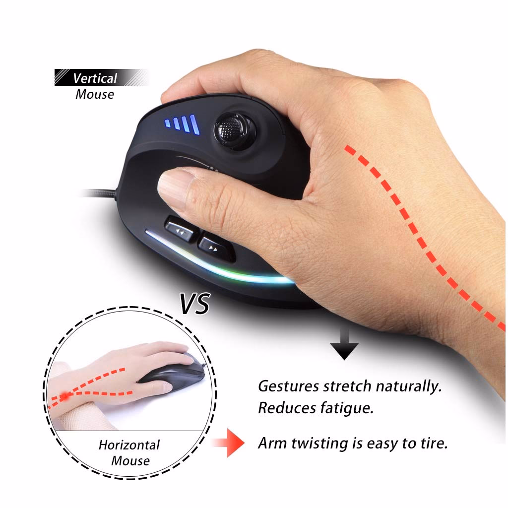 ¿Cómo se utiliza el ratón en un joystick?
