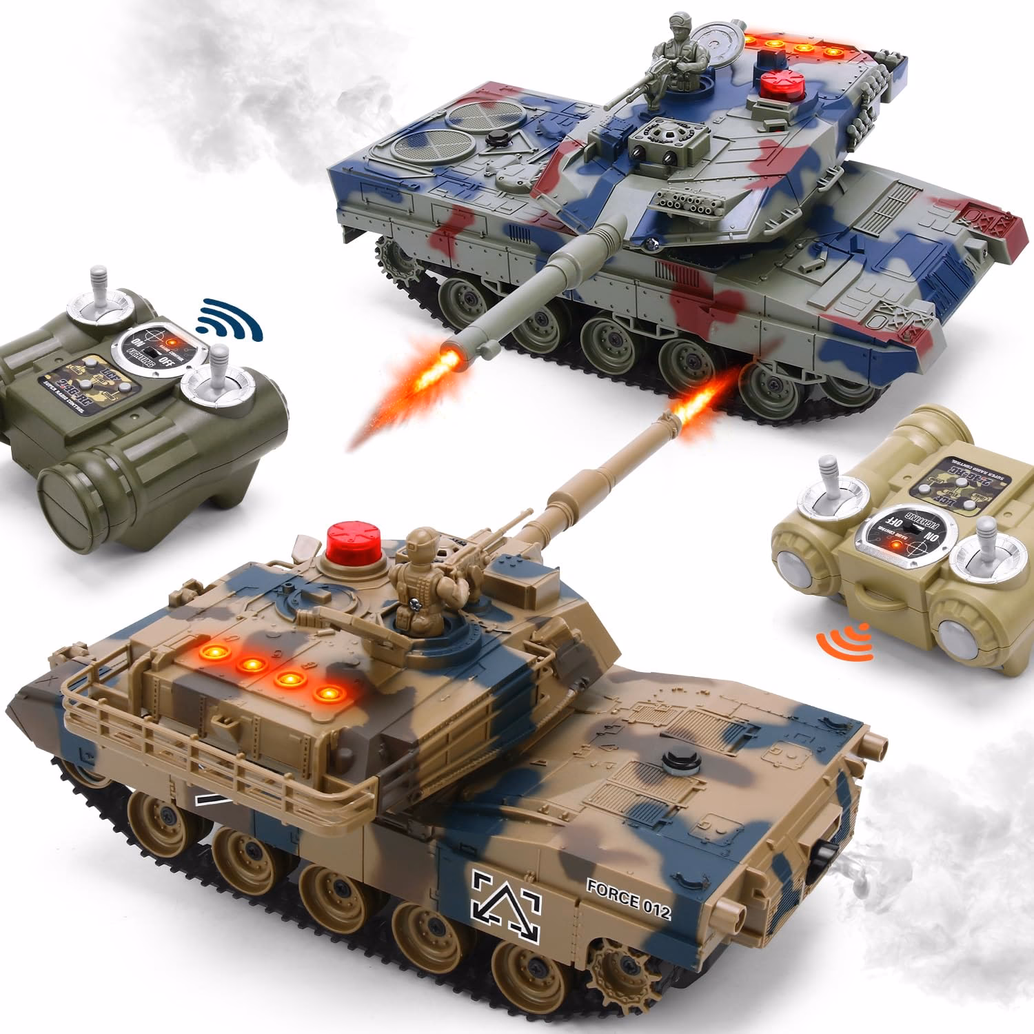 Is there a real Antweight combat robot in battle RC?
