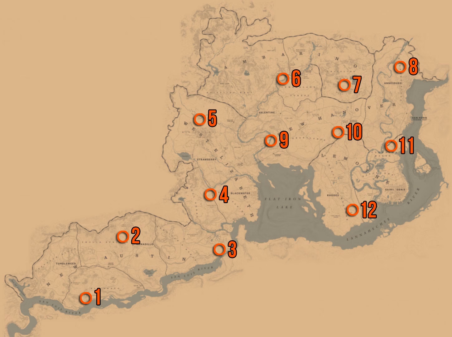 Does Rdr1 have an interactive map?