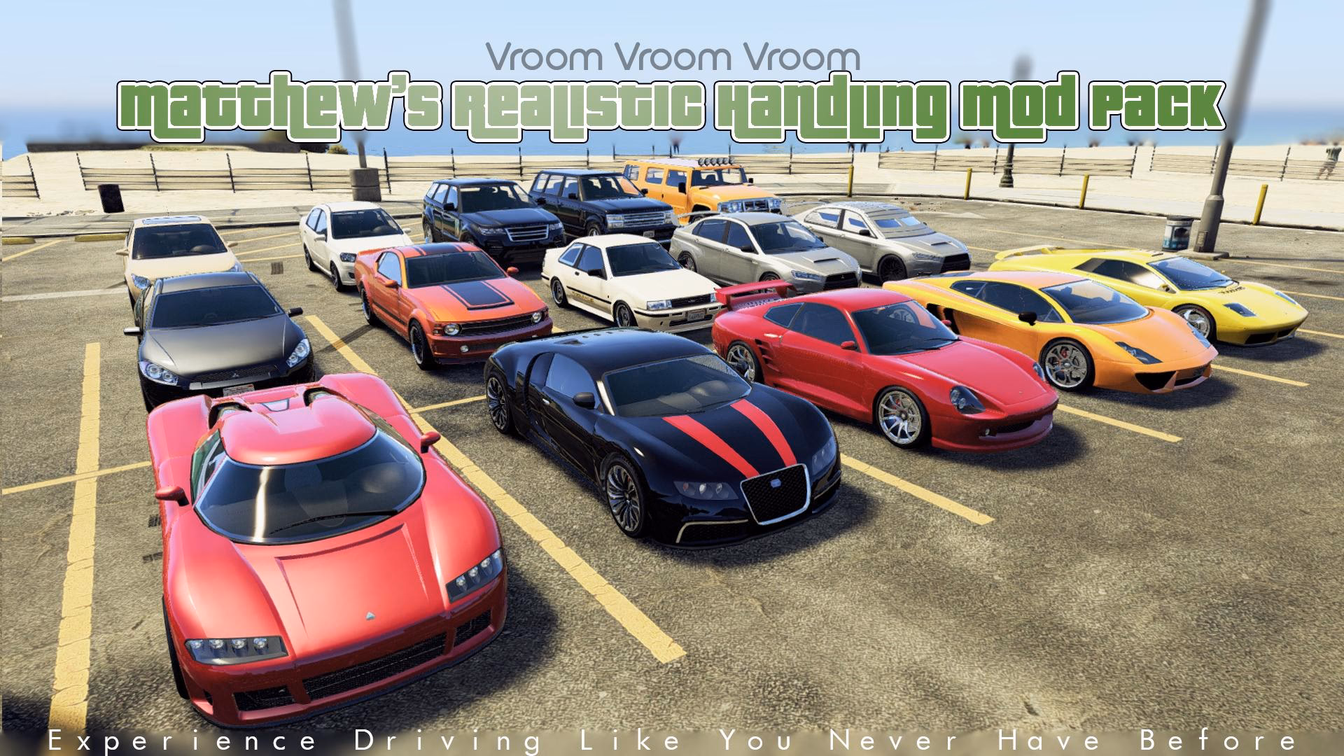 How many cars in GTA 5 realism pack?