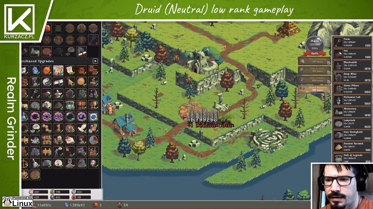What is a vanilla faction in realm grinder?