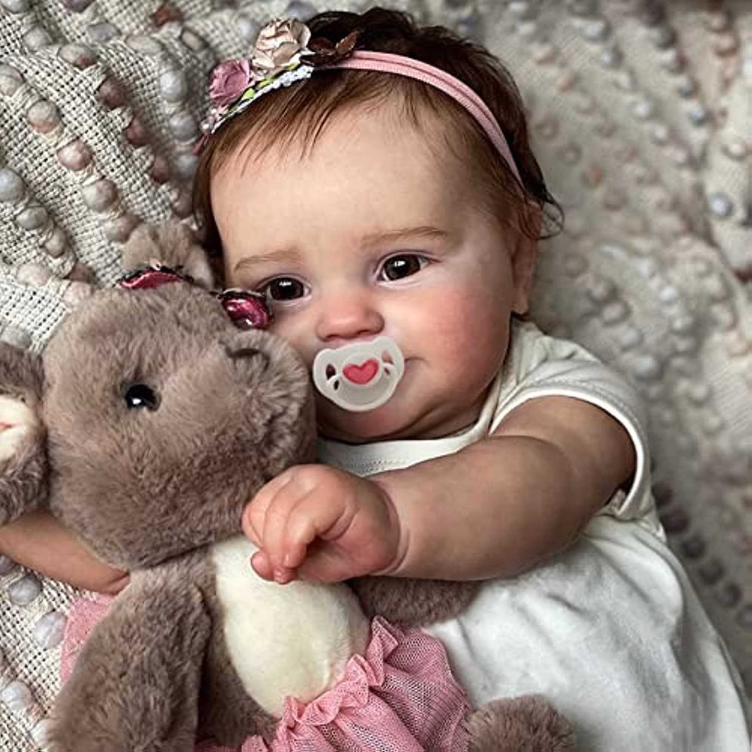 ¿Cómo es el cabello de un bebe Reborn original?
