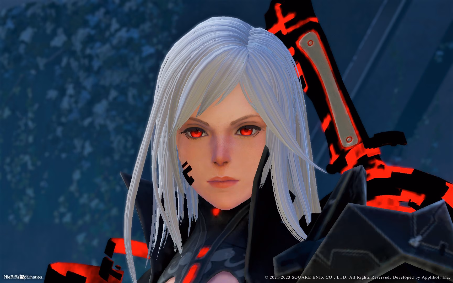 Is there a manga about red eye disease aka Drakengard 3?
