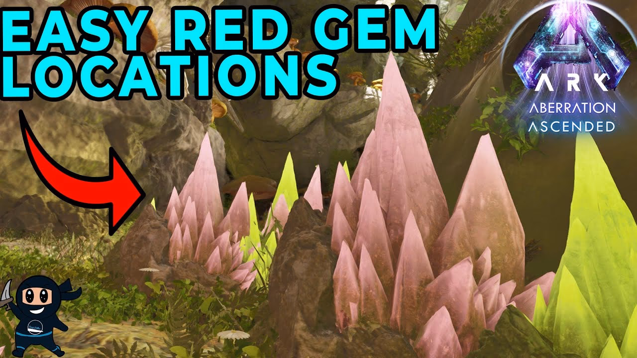 What are red gems in Ark?