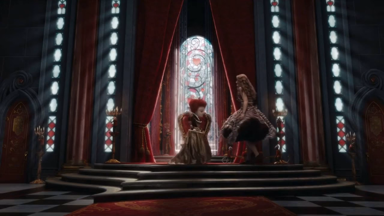 Why does Bayard visit the Red Queen?