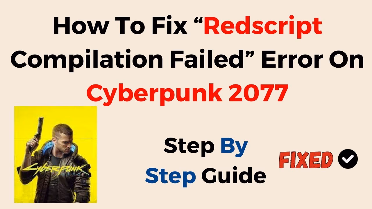 Why am I getting a redscript error code?
